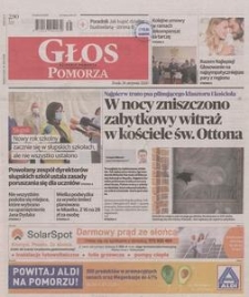 Głos Pomorza, 2020, sierpień, nr 199