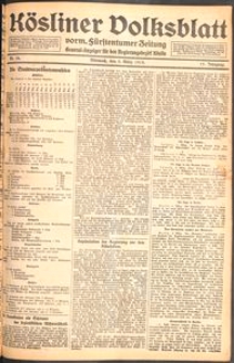 Kösliner Volksblatt [1919] Nr. 54