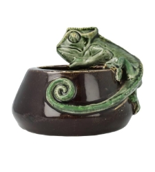 Popielniczka z kameleonem