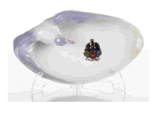 Pamiątkowa patera fajansowa z herbem Kr&oacute;lewca (K&ouml;nigsberg)