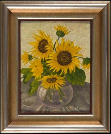 Obraz olejny "Słoneczniki"