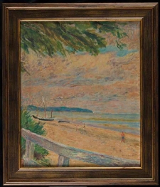 Obraz - pejzaż nadmorski w Sopocie