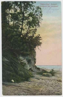 Poczt&oacute;wka kolorowa &laquo;Ostseebad Zoppot. Strandpartie bei Adlershorst&raquo;