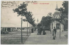 Poczt&oacute;wka czarno-biała &laquo;Zoppot-Strаndpromenade&raquo;