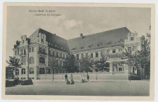Pocztówka czarno-biała «Ostseebad Zoppot. Logierhaus des Kurhauses»