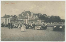 Poczt&oacute;wka czarno-biała &laquo;Zoppot-Seesteg&raquo;