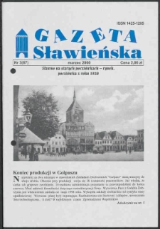Gazeta Slawieńska, 2000, nr 3