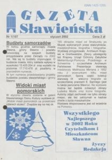 Gazeta Slawieńska, 2002, nr 1