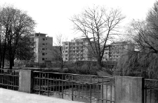 View of the Słupsk Old Town from the Castle Bridge