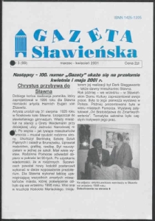 Gazeta Slawieńska, 2001, nr 3
