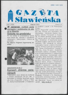 Gazeta Slawieńska, 2001, nr 7