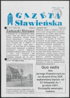 Gazeta Slawieńska, 2001, nr 10/11