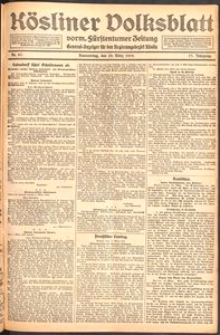 Kösliner Volksblatt [1919] Nr. 67
