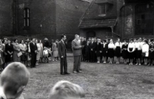 Inauguration of the school year 1091/61 at A. Mickiewicz Secondary School