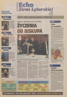 Echo Ziemi Lęborskiej, 2001, nr 1