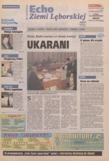 Echo Ziemi Lęborskiej, 2001, nr 18