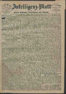 Intelligenz-Blatt f&uuml;r Stolp, Schlawe, Lauenburg und B&uuml;tow Nr. 26.