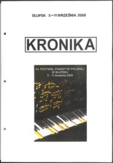 Kronika : 43 Festiwal Pianistyki Polskiej