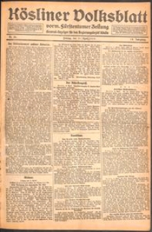 Kösliner Volksblatt [1919-04] Nr. 86