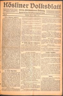 Kösliner Volksblatt [1919-04] Nr. 88