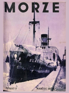 Morze : organ Ligi Morskiej i Kolonialnej Nr 3, 1937, Rok XIII