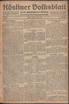 Kösliner Volksblatt [1919-04] Nr. 96