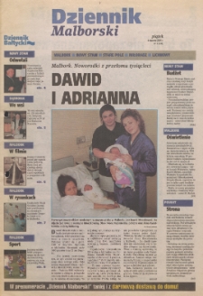 Dziennik Malborski, 2001, nr 1