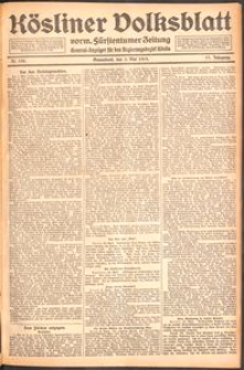 Kösliner Volksblatt [1919-05] Nr. 102