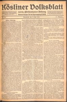 Kösliner Volksblatt [1919-05] Nr. 114
