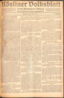 Kösliner Volksblatt [1919-05] Nr. 115