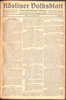Kösliner Volksblatt [1919-05] Nr. 116