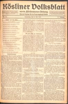 Kösliner Volksblatt [1919-05] Nr. 118