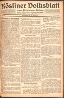 Kösliner Volksblatt [1919-05] Nr. 120