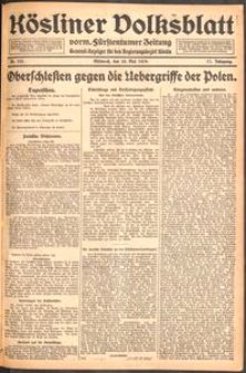 Kösliner Volksblatt [1919-05] Nr. 123