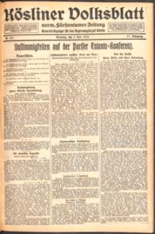 Kösliner Volksblatt [1919-06] Nr. 127