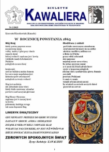 Kawaliera : biuletyn Koła, 2023, nr 2