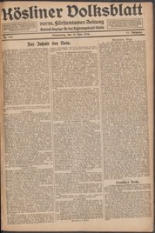Kösliner Volksblatt [1919-06] Nr. 140