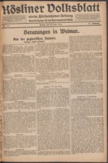 Kösliner Volksblatt [1919-06] Nr. 141