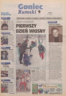 Goniec Rumski, 2001, nr 12
