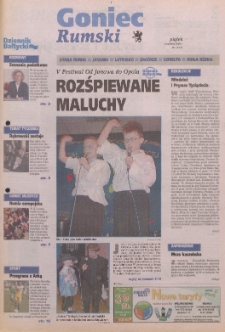 Goniec Rumski, 2001, nr 14