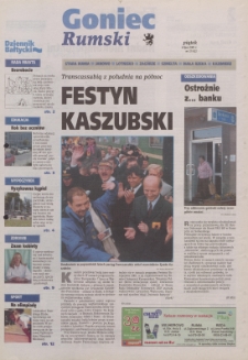 Goniec Rumski, 2001, nr 27