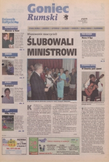 Goniec Rumski, 2001, nr 37