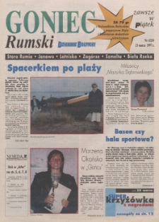 Goniec Rumski, 1997, nr 1