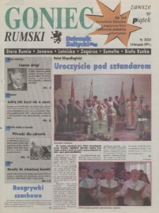 Goniec Rumski, 1997, nr 35