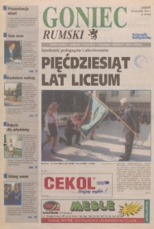 Goniec Rumski, 1999, nr 38
