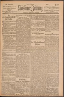 K&ouml;sliner Zeitung [1919-01] Nr. 26
