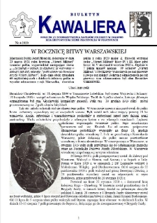 Kawaliera : biuletyn Koła, 2020, nr 4
