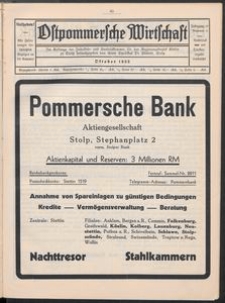 Ostpommersche Wirtschaft, Nummer 5