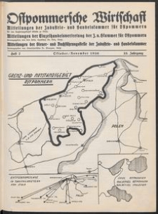 Ostpommersche Wirtschaft, Oktober/November 1936, Heft 7