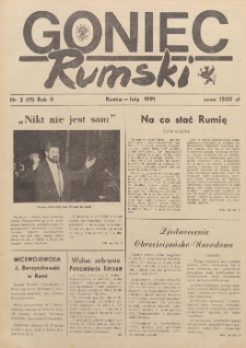 Goniec Rumski, 1991, nr 2